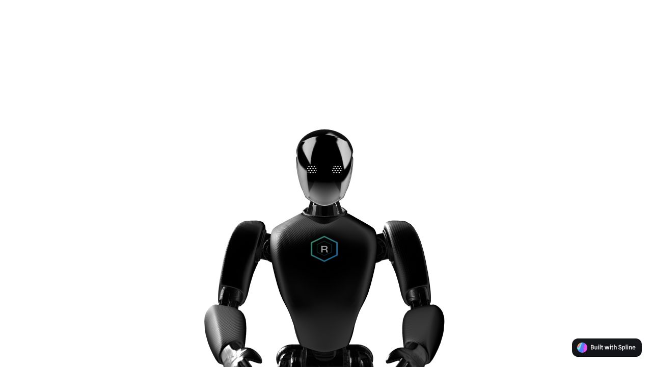 现有 REGBOT 黑色机器人场景静帧